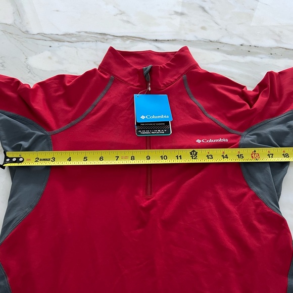 COLUMBIA OMNI-HEAT THERMAL REFLECTIVE RED LIGHT WEIGHT JACKET SIZE S/P NWTS! - Picture 8 of 16